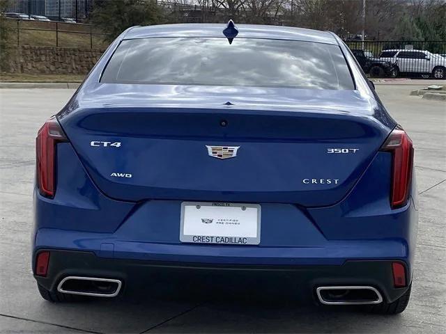 used 2021 Cadillac CT4 car, priced at $29,789