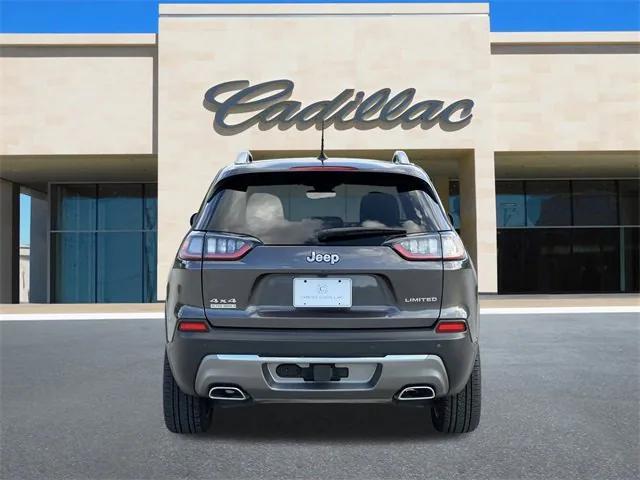 used 2021 Jeep Cherokee car, priced at $25,517