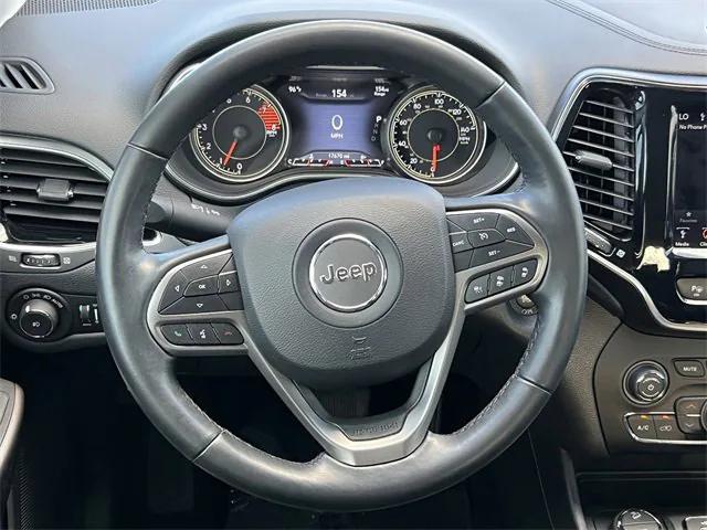 used 2021 Jeep Cherokee car, priced at $25,517