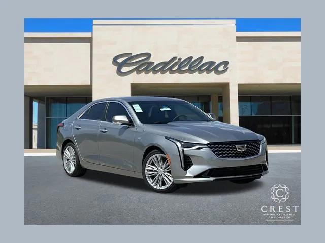 new 2025 Cadillac CT4 car, priced at $44,665