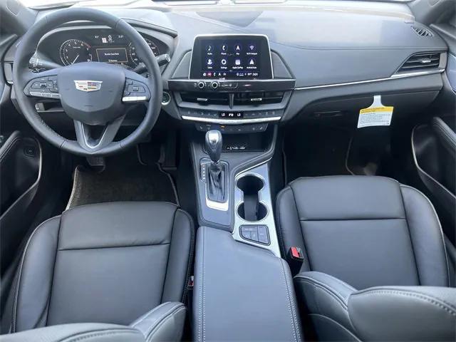 new 2025 Cadillac CT4 car, priced at $44,665