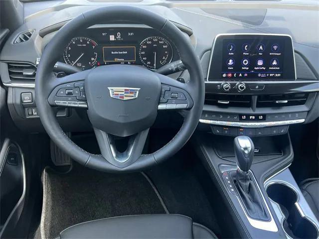 new 2025 Cadillac CT4 car, priced at $44,665