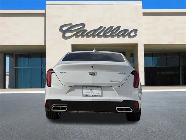 new 2025 Cadillac CT4 car, priced at $42,540