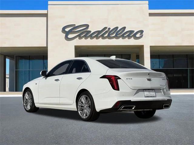 new 2025 Cadillac CT4 car, priced at $42,540