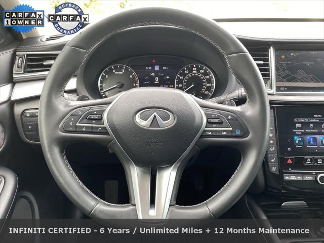 used 2021 INFINITI QX50 car, priced at $27,148