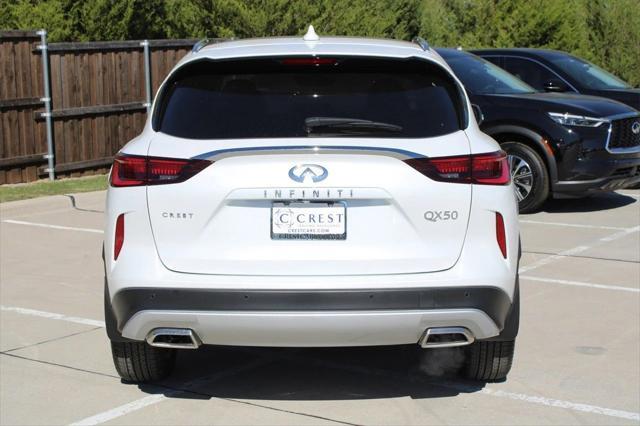 new 2024 INFINITI QX50 car, priced at $43,952