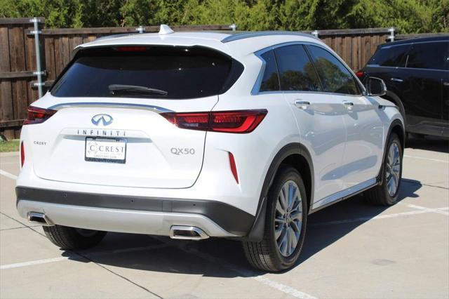 new 2024 INFINITI QX50 car, priced at $43,952