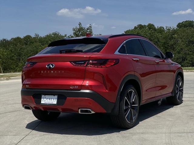 new 2025 INFINITI QX55 car, priced at $55,262