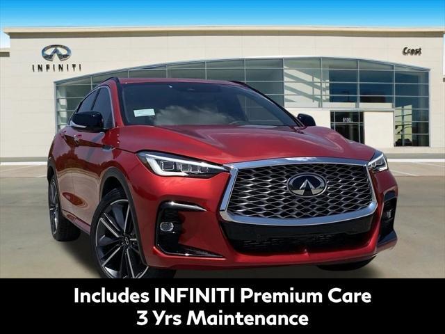 new 2025 INFINITI QX55 car, priced at $55,262