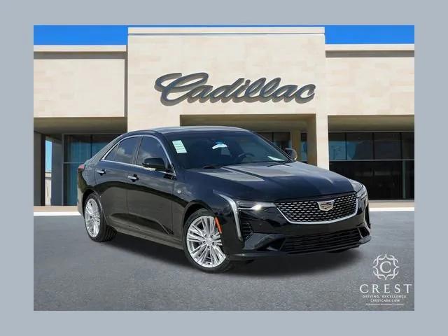 new 2025 Cadillac CT4 car, priced at $42,640