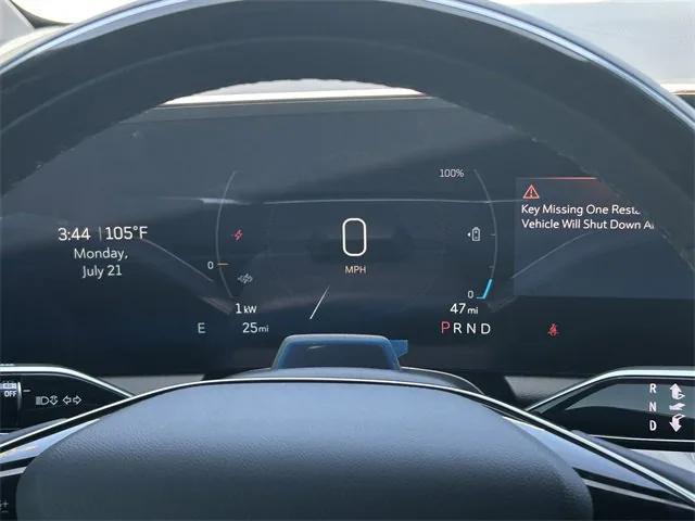 new 2025 Cadillac OPTIQ car, priced at $55,615
