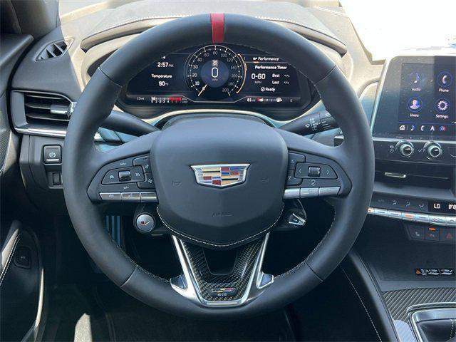 new 2025 Cadillac CT4-V car, priced at $65,755