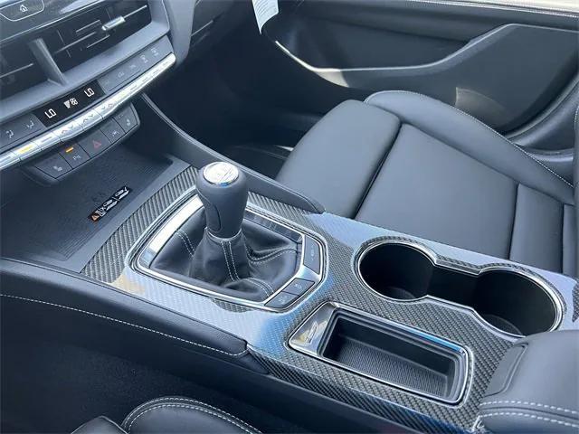 new 2025 Cadillac CT4-V car, priced at $65,755