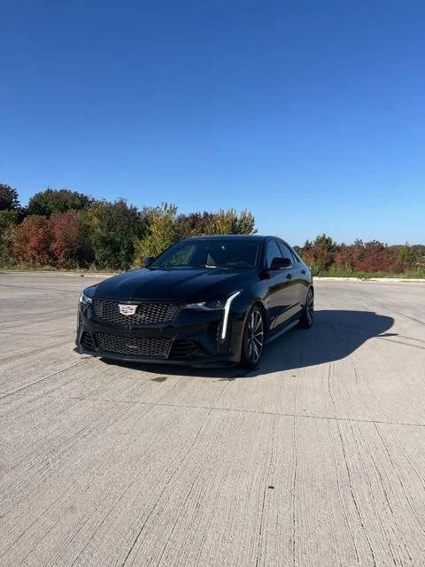 used 2022 Cadillac CT4-V car, priced at $51,403