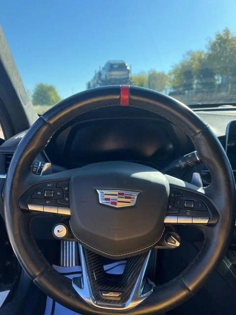 used 2022 Cadillac CT4-V car, priced at $51,403