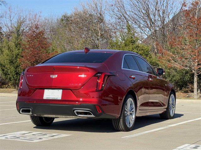 new 2025 Cadillac CT4 car, priced at $45,763