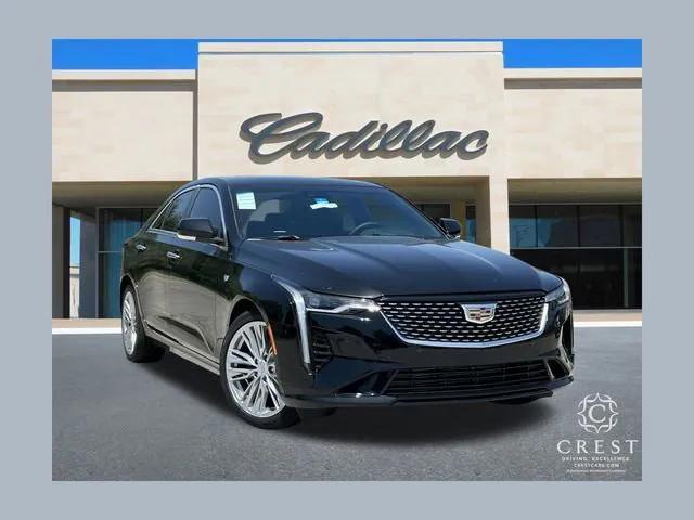 new 2025 Cadillac CT4 car, priced at $42,640