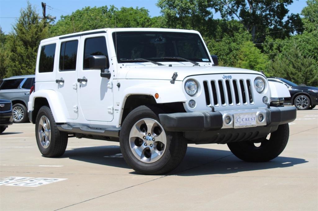 used 2018 Jeep Wrangler JK Unlimited car, priced at $20,991