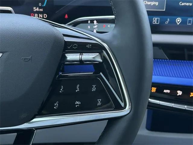 new 2025 Cadillac OPTIQ car, priced at $55,615