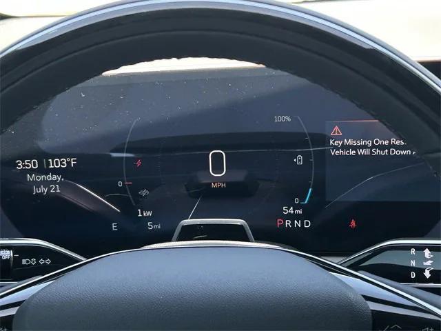 new 2025 Cadillac OPTIQ car, priced at $55,615