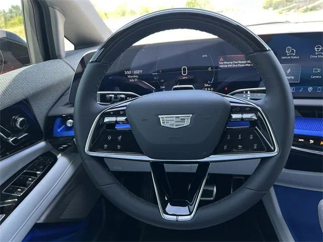new 2025 Cadillac OPTIQ car, priced at $55,615
