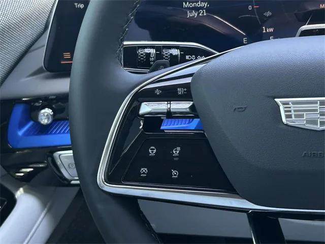 new 2025 Cadillac OPTIQ car, priced at $55,615