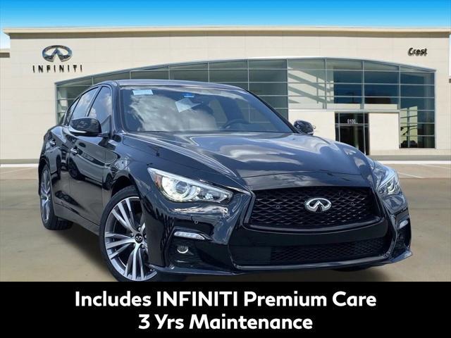 new 2024 INFINITI Q50 car, priced at $49,009