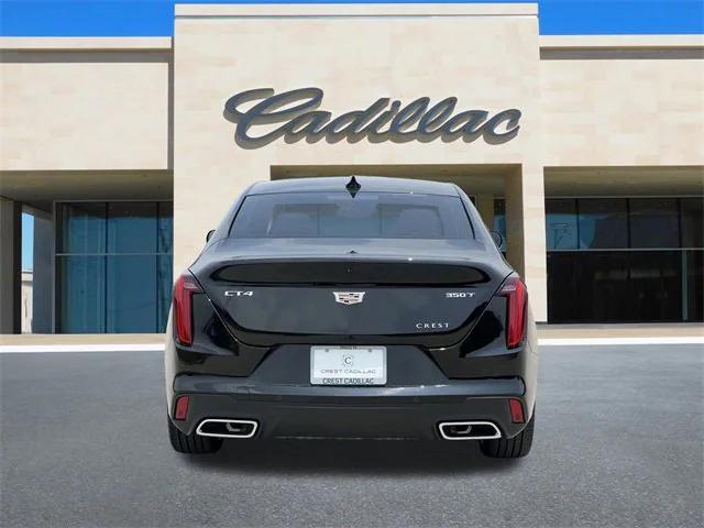 new 2025 Cadillac CT4 car, priced at $42,640