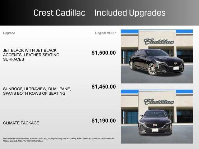 used 2024 Cadillac CT5 car, priced at $40,681