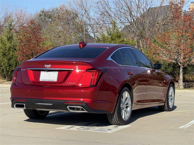 new 2025 Cadillac CT5 car, priced at $51,810