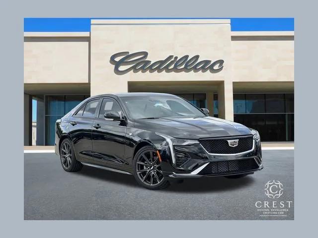 new 2025 Cadillac CT4 car, priced at $47,340