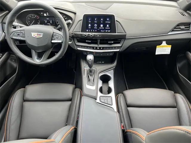 new 2025 Cadillac CT4 car, priced at $47,340