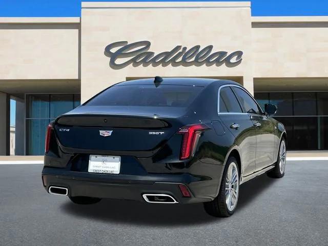 new 2025 Cadillac CT4 car, priced at $42,640