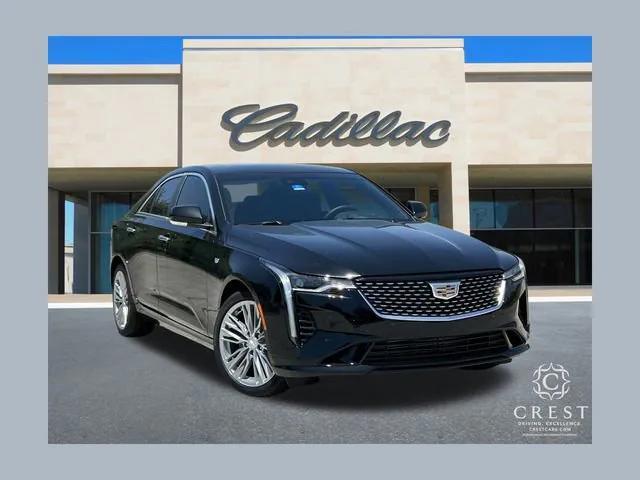 new 2025 Cadillac CT4 car, priced at $42,640