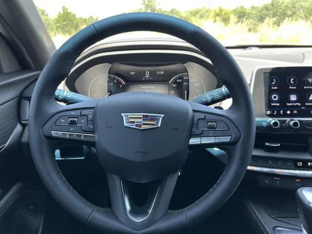 new 2025 Cadillac CT4 car, priced at $42,640
