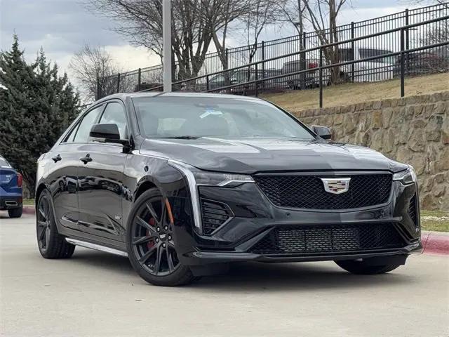 new 2025 Cadillac CT4-V car, priced at $56,233