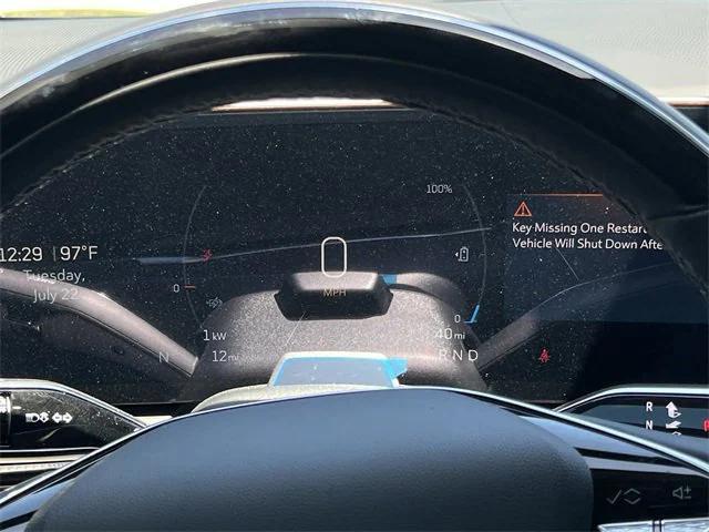 new 2025 Cadillac OPTIQ car, priced at $55,615