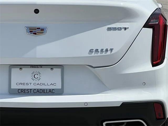 new 2025 Cadillac CT4 car, priced at $44,040