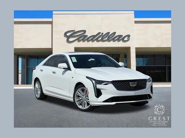 new 2025 Cadillac CT4 car, priced at $44,040