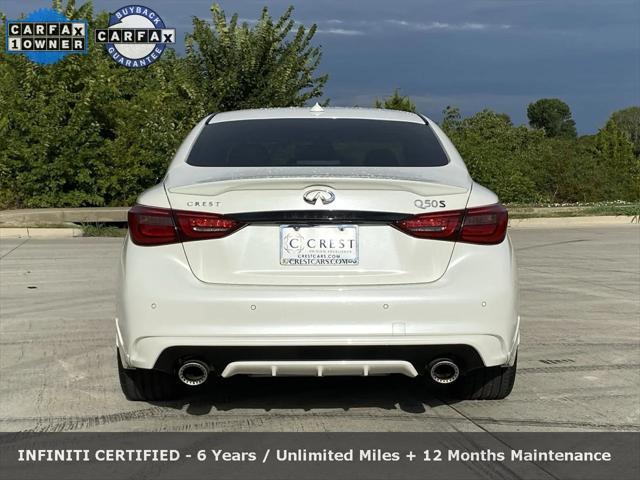 used 2022 INFINITI Q50 car, priced at $37,788