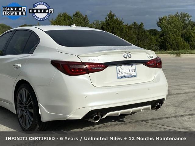 used 2022 INFINITI Q50 car, priced at $37,788