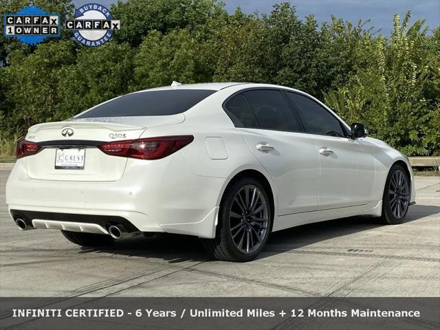 used 2022 INFINITI Q50 car, priced at $37,788