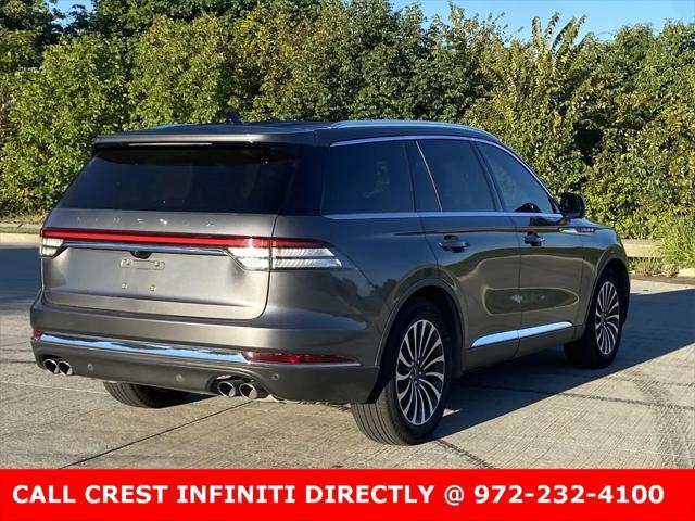 used 2021 Lincoln Aviator car, priced at $41,995