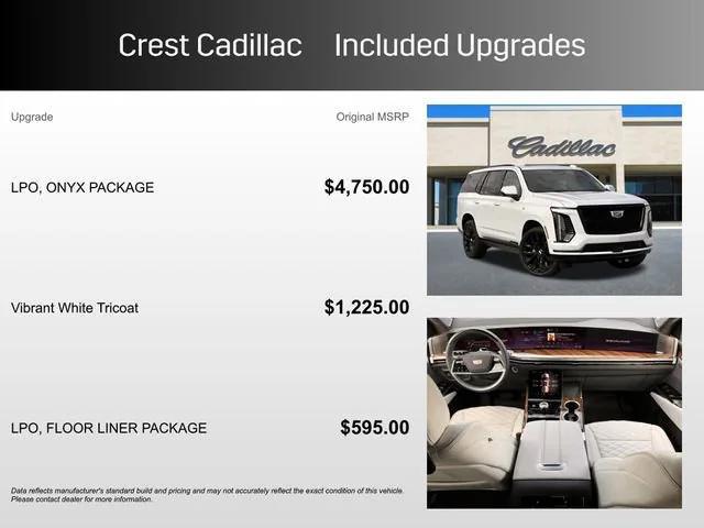 used 2026 Cadillac Escalade car, priced at $137,675