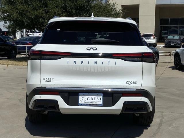 new 2025 INFINITI QX60 car, priced at $59,105