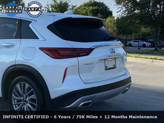 used 2023 INFINITI QX50 car, priced at $37,995