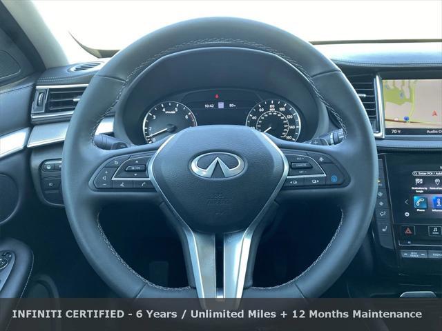 used 2021 INFINITI QX50 car, priced at $29,160