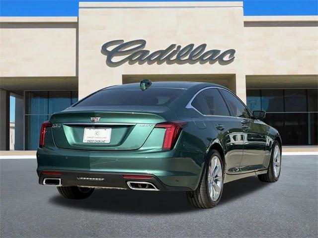 new 2025 Cadillac CT5 car, priced at $53,660