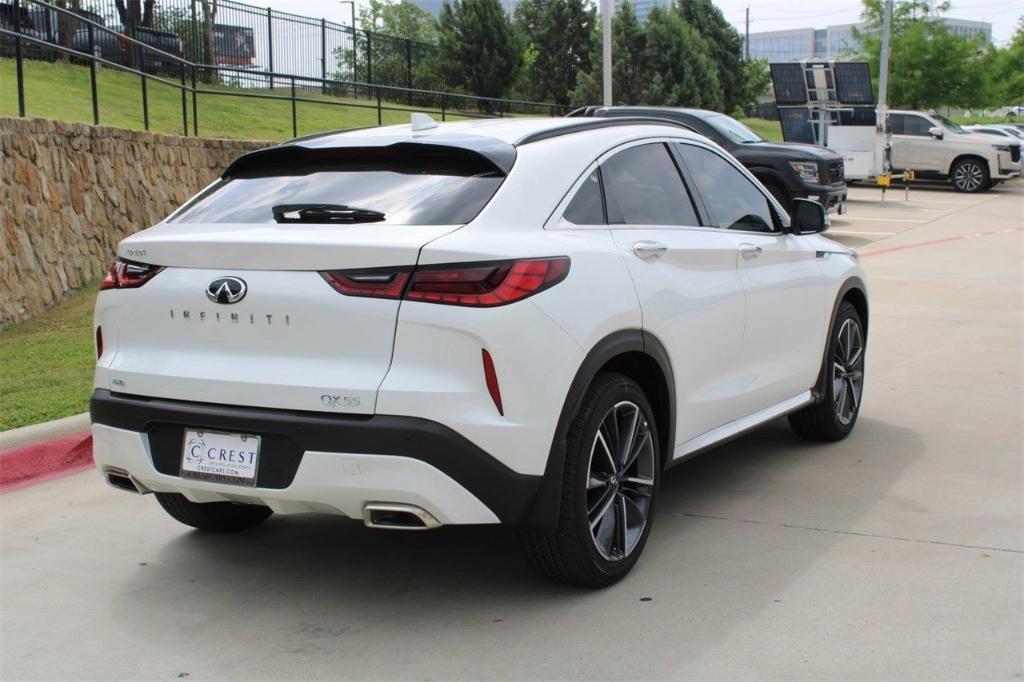 new 2024 INFINITI QX55 car, priced at $51,561