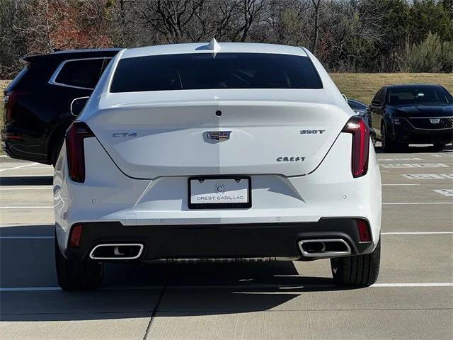 new 2025 Cadillac CT4 car, priced at $38,190